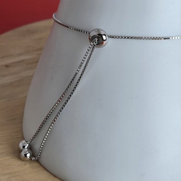 Natural Tourmaline & CZ 925 Adjustable Silver Bracelet. | eBay Natural Tourmaline & CZ 925 Adjustable Silver Bracelet.